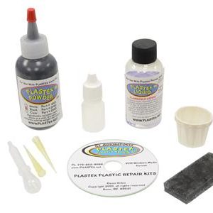 PLASTEX - PLASTIC REPAIR KIT - BLACK