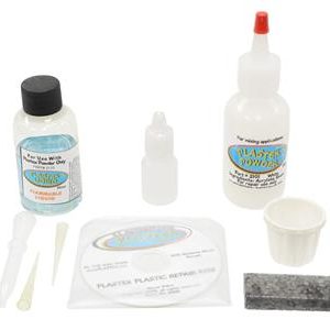 PLASTEX - PLASTIC REPAIR KIT - WHITE ( BEST ADHESION FOR GENERAL REPAIR )