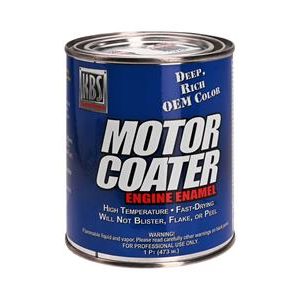 1957-1974 CHEVROLET ORANGE MOTOR COATER HIGH HEAT ENGINE PAINT - PINT