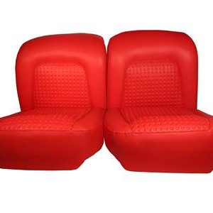 56-57 SEAT CUSHION - SET CORRECT WAFFLE PATTERN 4 PIECES
