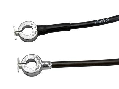 63-65 BATTERY CABLE - SMALL BLOCK SPRING RING - Image 2