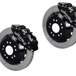 1965-1982 SUPERLITE 6R BIG BRAKE FRONT BRAKE WITH SLOTTED ROTORS KIT