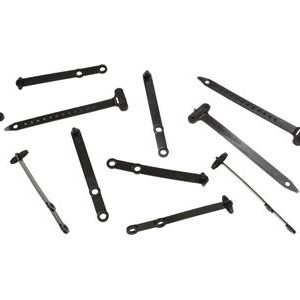 65-67 327 WIRE HARNESS TIE STRAPS - SET OF 12