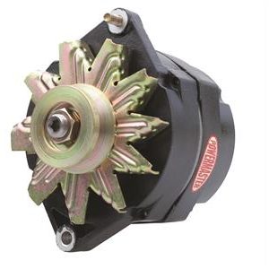 1963-1982 POWERMASTER 12SI STYLE ALTERNATOR 150-100 AMPS 1V PULLEY BLACK