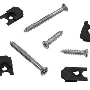 56-60 LICENSE LIGHT HOUSING SCREWS WITH J-NUTS