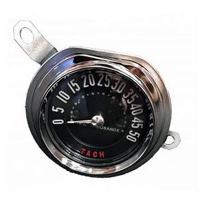 1953-1955 ELECTRONIC TACHOMETER - CALIBRATED FOR V8 (NO REV COUNTER)