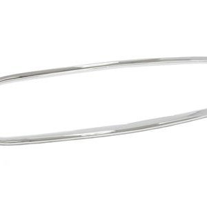 53-57 GRILLE OVAL - STAMPED BRASS / CHROME