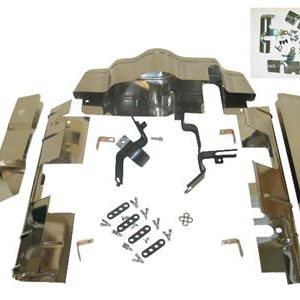 1961 IGNITION SHIELD SET - NO FUEL INJECTION