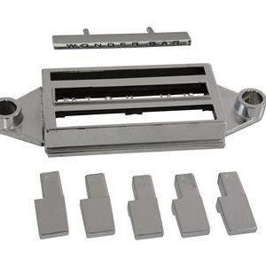58-60 RADIO FACE KIT - WONDERBAR BLACK LETTERS