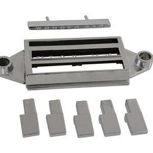 58-60 RADIO FACE KIT - WONDERBAR WHITE LETTERS