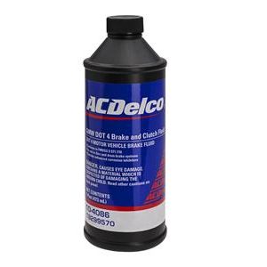 GM BRAKE AND CLUTCH FLUID DOT 4 - 16 OUNCES