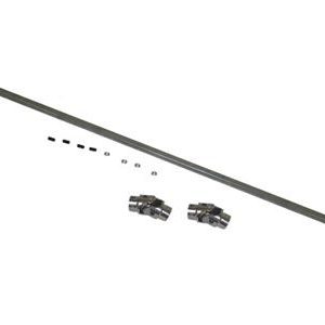53-62 MANUAL RACK AND PINION STEERING COLUMN U-JOINT - WITH SHAFT