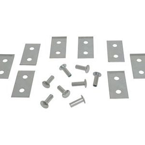 53-62 REAR AXLE REBOUND STRAP HARDWARE KIT - DOES 2 STRAPS