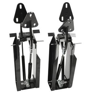 56-60 TRUNK LID / DECK HINGE TOWER WITH ARMS (ND)