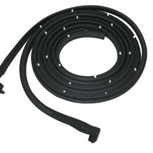 59-60 DOOR MAIN WEATHERSTRIP - INCLUDES PLASTIC PUSH IN CLIPS