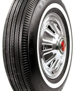 62-64 TIRE - 670 X 15 1" WHITEWALL US ROYAL SAFETY 800 (ND)