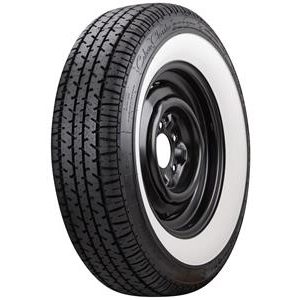1956-1962 205/75R-15 COKER CLASSIC STAR SERIES RADIAL TIRE - 2 1/2" WHITE WALL