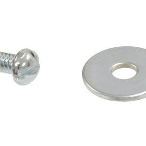 56-62 WINDSHIELD WIPER SWITCH CABLE SCREW - TO MOTOR HOLD DOWN WITH WASHER - 2 P