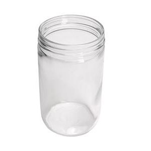 53-55 WINDSHIELD WASHER GLASS JAR - REPRODUCTION (ND)