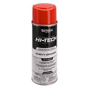 CHEVY ORANGE HI-TEMPERATURE ENGINE PAINT 12 OUNCE AEROSOL