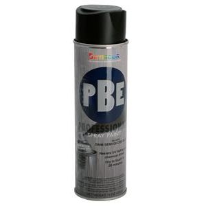 METAL TRIM AND WHEEL SEMI GLOSS BLACK PAINT - 15 OUNCES