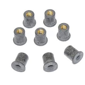 68-77 LUGGAGE RACK MOUNTING WELL NUTS - SET OF 8