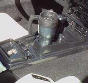84-89 CONSOLE CUP COIN HOLDER - CARBON FIBER LOOK