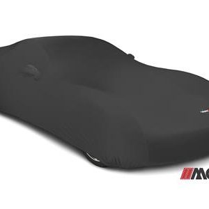 84-96 MODA STRETCH BLACK CAR COVER WITH C4 EMBLEM