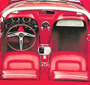 65 INTERIOR UPHOLSTERY PACKAGE DELUXE VINYL CONVERTIBLE (ND)