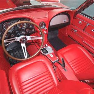 67 INTERIOR UPHOLSTERY PACKAGE DELUXE VINYL CONVERTIBLE (ND)