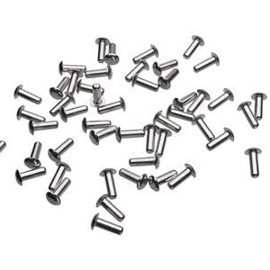 1953-1967 ALUMINUM ROUND HEAD BODY RIVET SET (50 PCS)
