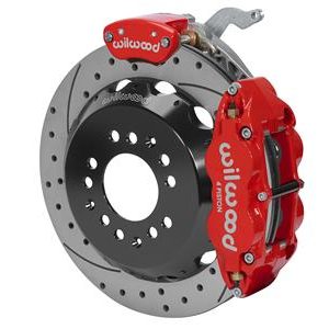 88-96 WILWOOD REAR SUPERLITE 4R BRAKE WITH DRILLED AND SLOTTED ROTOR (ND)