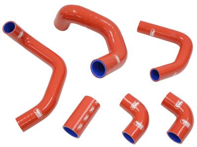 90-95 ZR1 RED SILICONE RADIATOR HOSE KIT