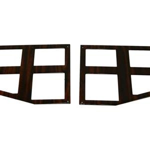 84-89 ROSEWOOD COUPE REAR RADIO SPEAKER PANEL