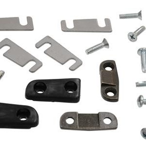 68 DOOR ALIGNMENT WEDGE - ON DOOR AND ON BODY - BRASS AND PLASTIC