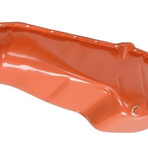 63-79 327 / 350 REPLACEMENT OIL PAN - PAINTED ORANGE