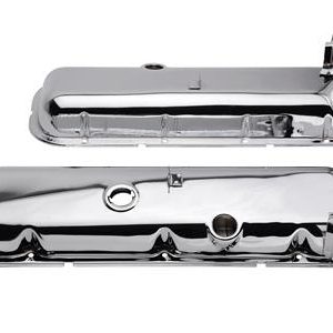 67-68 VALVE COVER - 427 CHROME 1ST DESIGN THROUGH DECEMBER 67