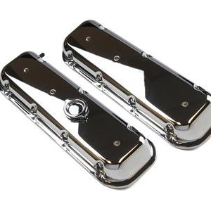 1953-1982 BIG BLOCK LOOK LS CLASSIC CHROME VALVE COVER PAIR