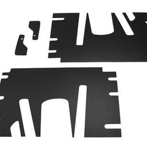 88-96 FRONT A-ARMS / CONTROL ARMS SPLASH GUARDS DUSTSHIELDS - ABS PLASTIC