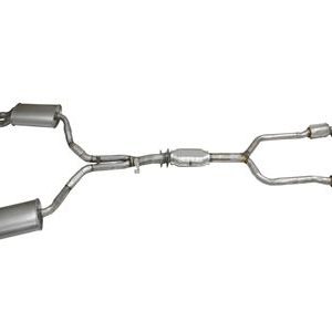 86-91 EXHAUST SYSTEM - WITH PRE CONVERTERS - EXCEPT ZR1