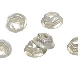 63-67 WINDSHIELD MOULDING RETAINER NUT - SOFT TOP / CONVERTIBLE TOP SET OF 6