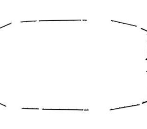85-90 BODY SIDE MOLDING - COMPETE CAR