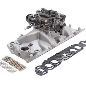 1965-1974 427/454 EDELBROCK SINGLE-QUAD MANIFOLD AND CARBURETOR KIT