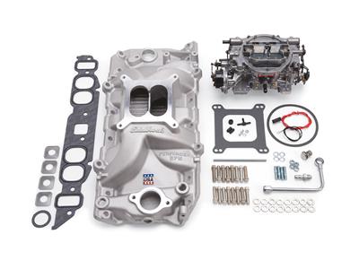 1965-1974 427/454 EDELBROCK SINGLE-QUAD MANIFOLD AND CARBURETOR KIT - Image 2