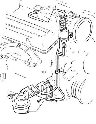 68 FUEL LINE - 390 HP LESS FILTER - Image 2