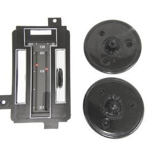 72-75 Heater Control Reface Kit - No Air Conditioning