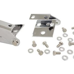 63-67 CHROME HOOD HINGE - PAIR