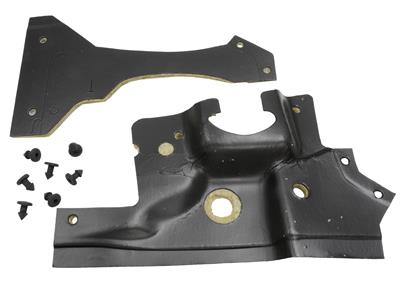 63 FIREWALL INSULATION SET WITH FASTENERS EARLY 63