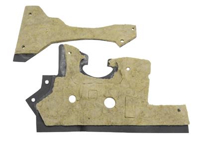 63 FIREWALL INSULATION SET WITH FASTENERS EARLY 63 - Image 2