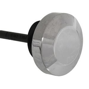 63-82 POWER STEERING PUMP CAP - CHROME BILLET ALUMINUM